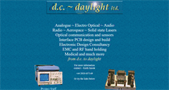 Desktop Screenshot of dc-daylight.ltd.uk